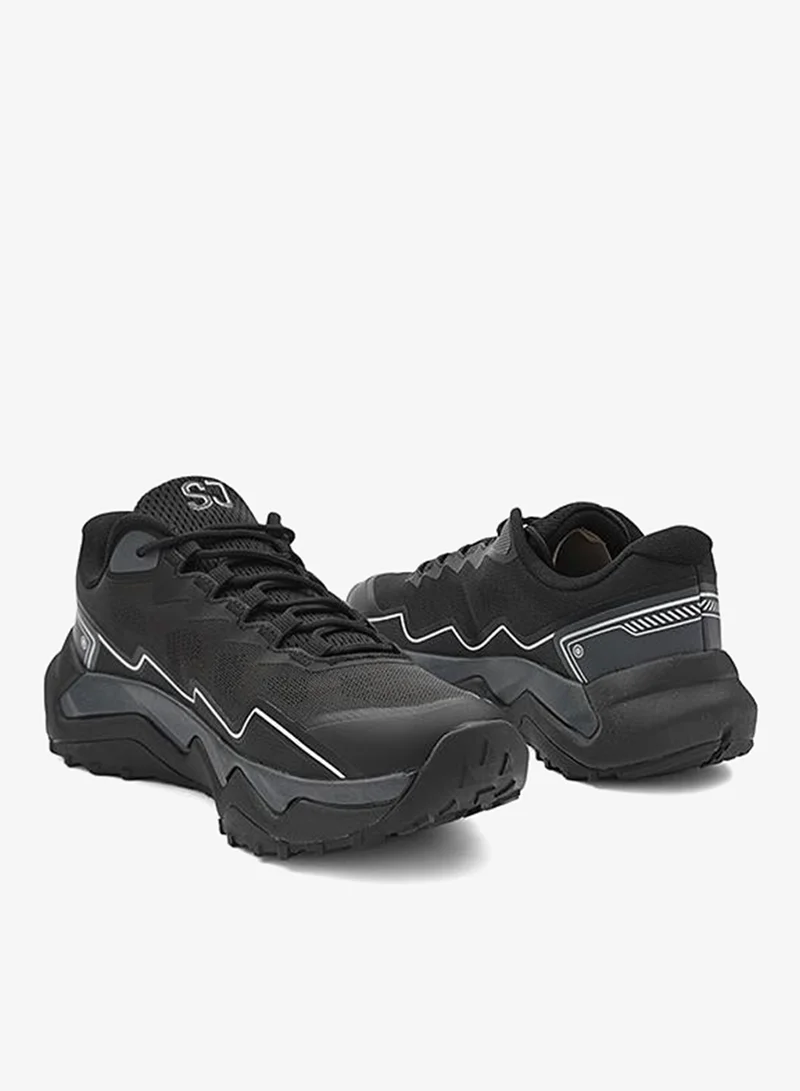 Iconstyle Black/DarkGrey Trail Running Performance Sneakers for Women | Best Price UAE